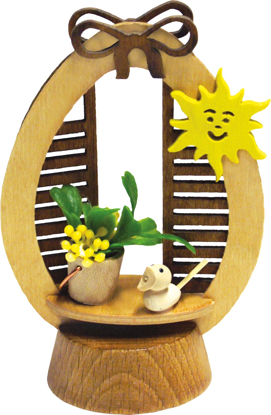 Sockelring, Vögelchen, Eimer, Sonne