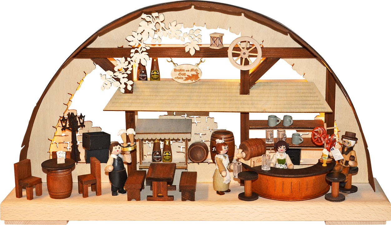 3D-Schwibbogen klein, Kellerbar 3D-Schwibbogen klein, Kellerbar