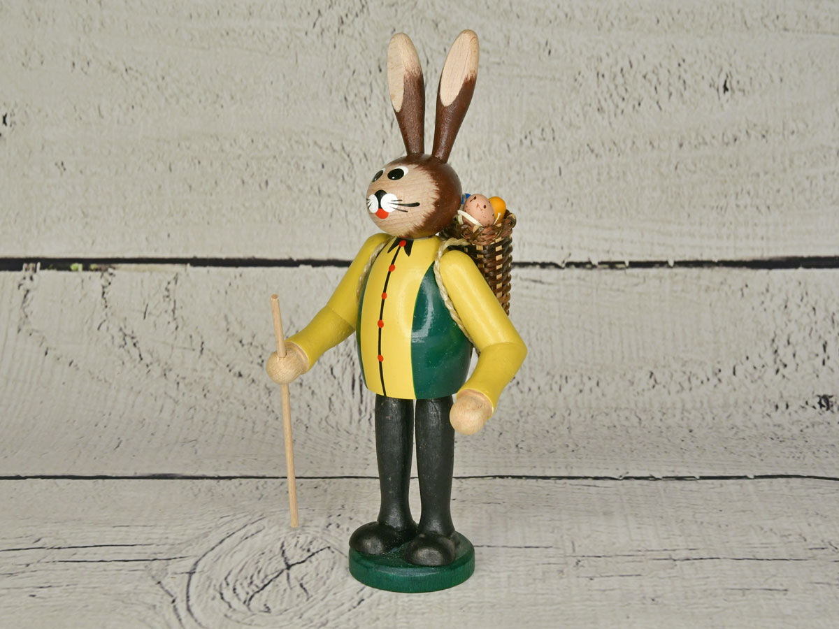 Osterhase mit Spazierstock