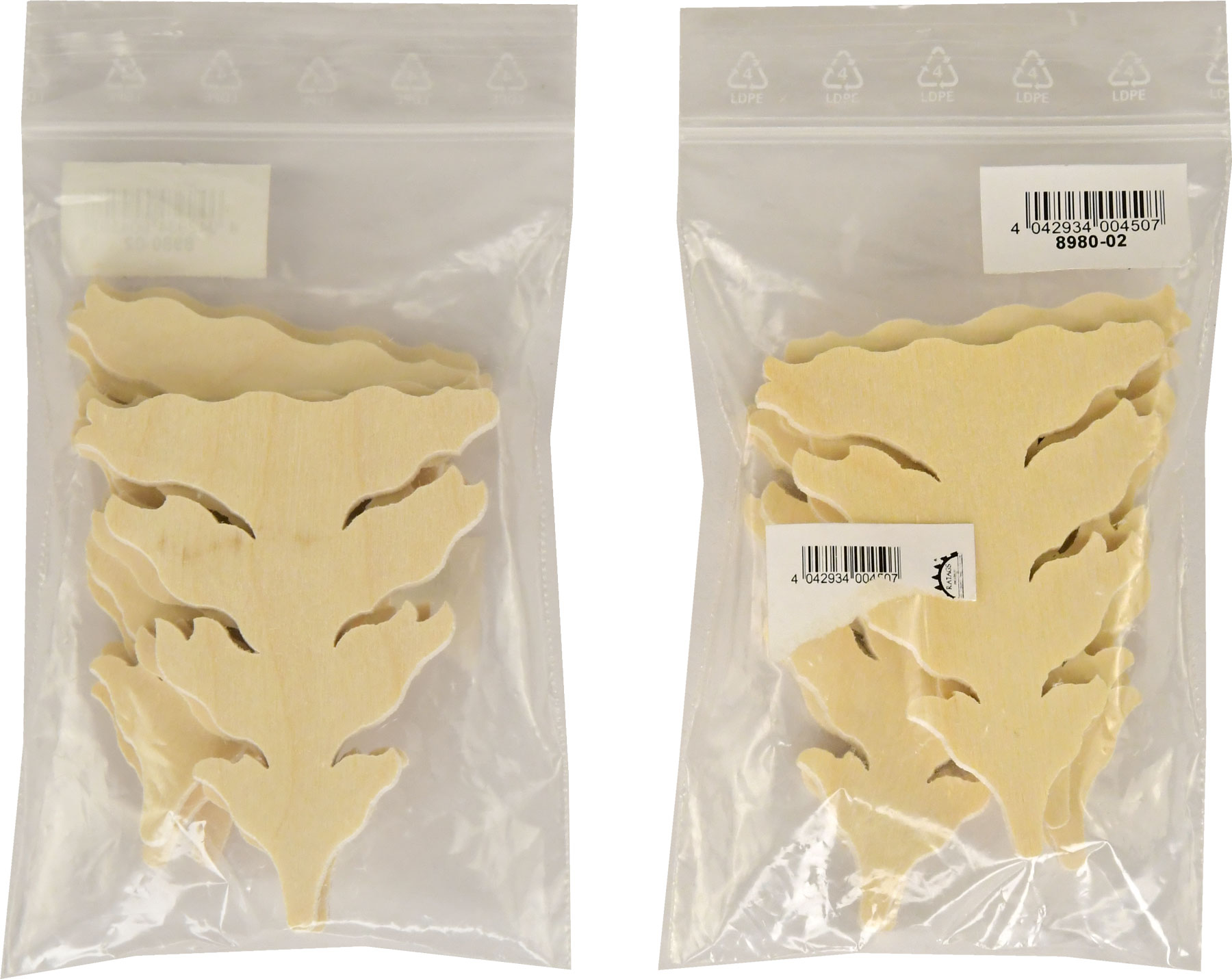 Bäumchen, 6er Set, ca.7cm Bäumchen, 6er Set, ca.7cm