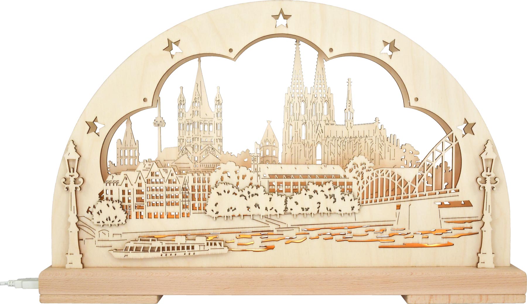 LED-Schwibbogen kl., Köln LED-Schwibbogen kl., Köln