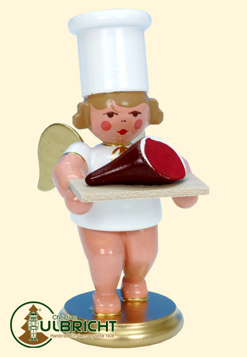 Figur, Kochengel mit Schinken