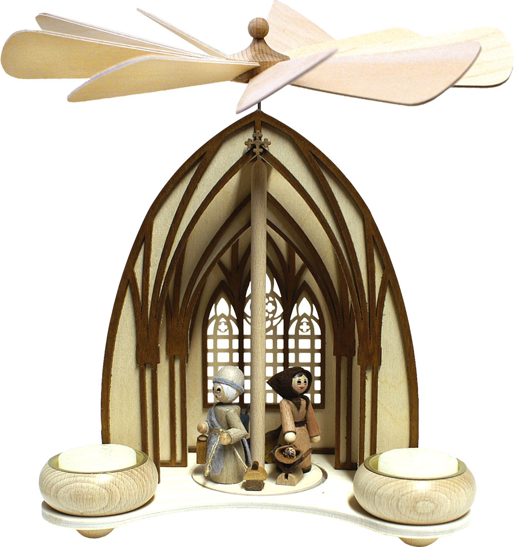 Dompyramide, Maria und Josef