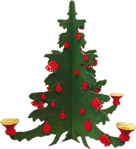 Kerzenständer, Tannenbaum zum Basteln Kerzenständer, Tannenbaum zum Basteln