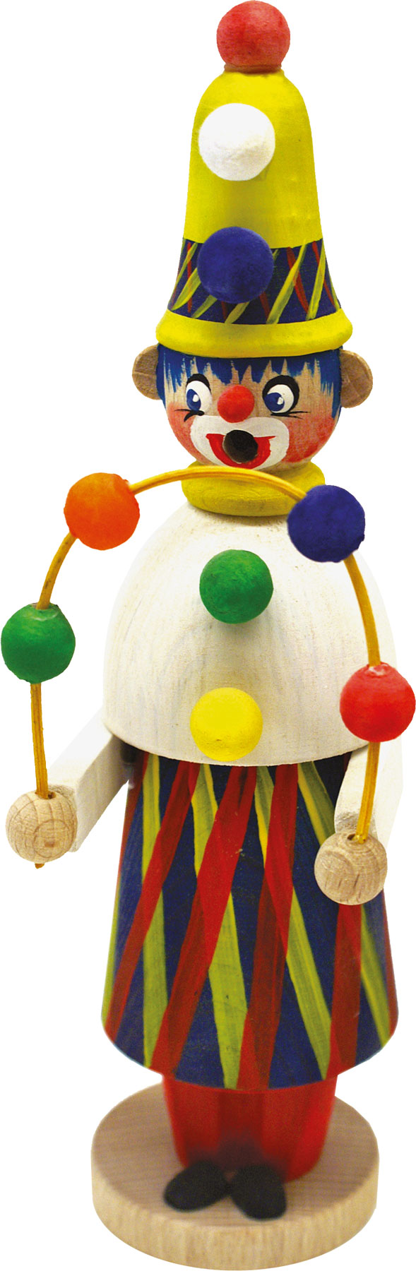 lasierter Naturpaffer, Jongleur