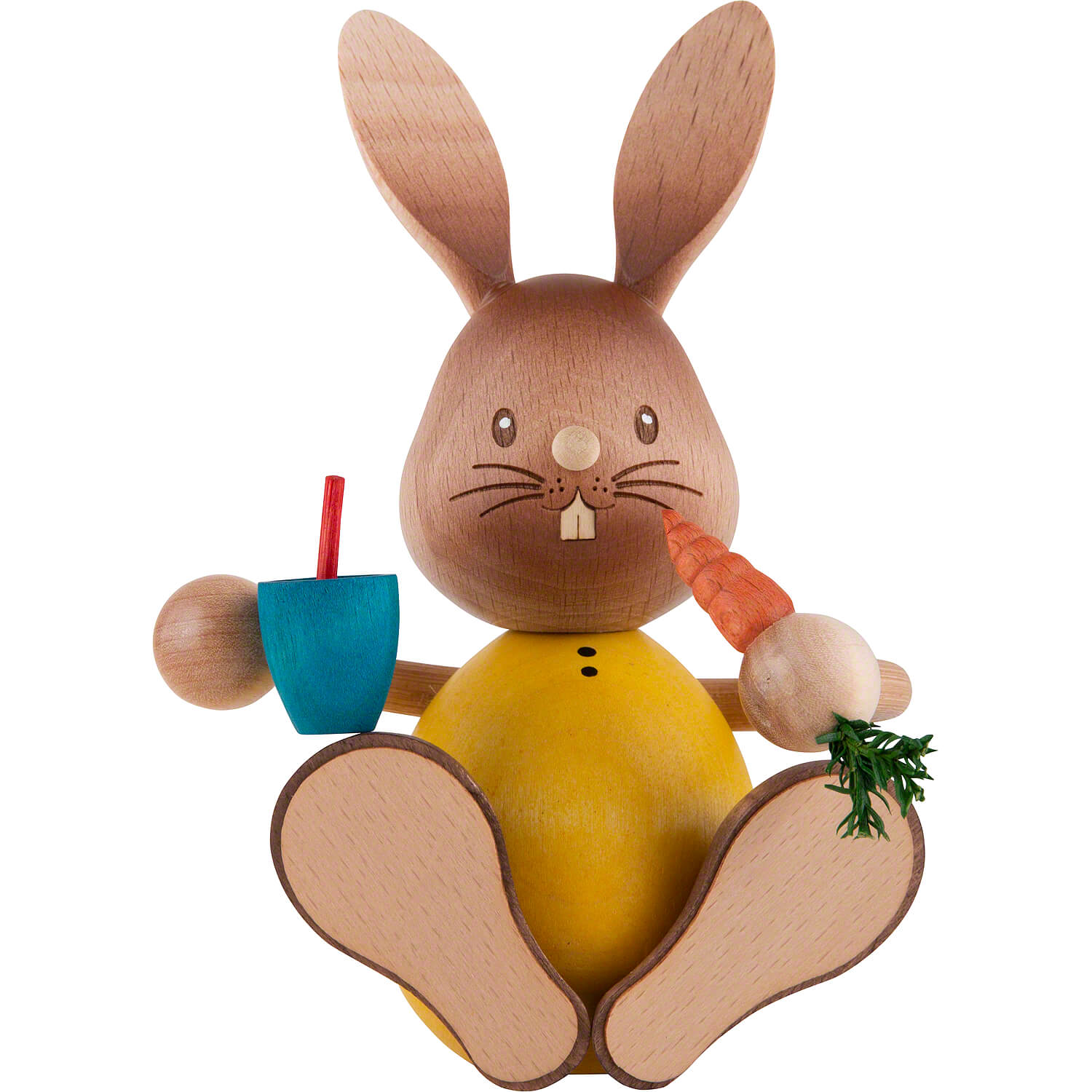 Stupsi mit Möhre und Becher