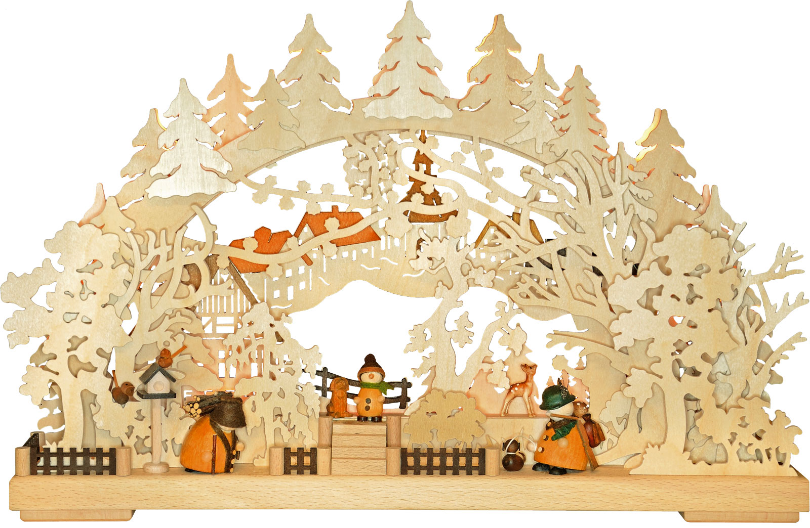 3D-Schwibbogen kl., Nachbarschaftshilfe 3D-Schwibbogen kl., Nachbarschaftshilfe