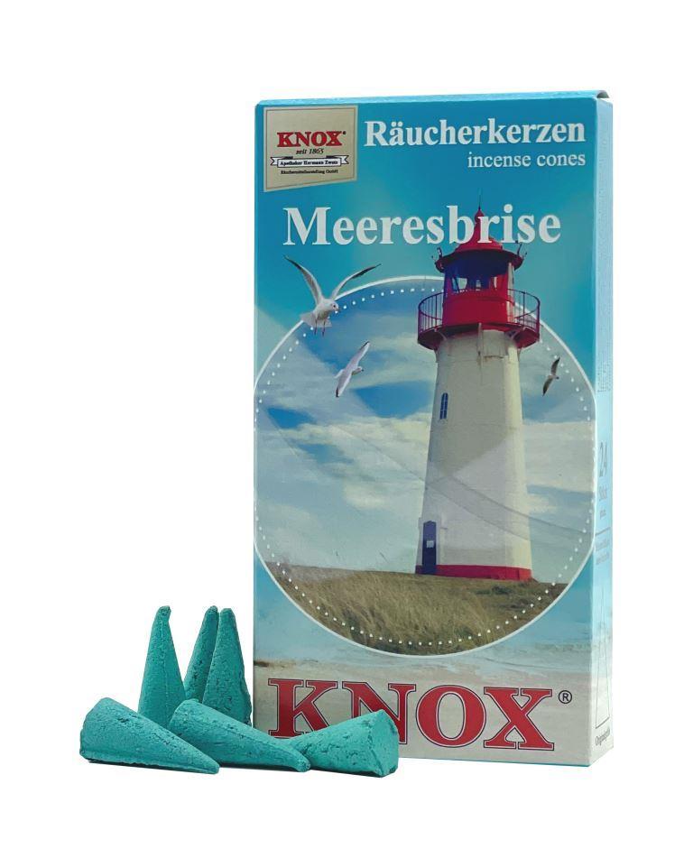 KNOX-Räucherkerzen Meeresbrise 24 St/Pack, Maße H 2,7 cm x B 1,2 cm KNOX-Räucherkerzen Meeresbrise 24 St/Pack, Maße H 2,7 cm x B 1,2 cm