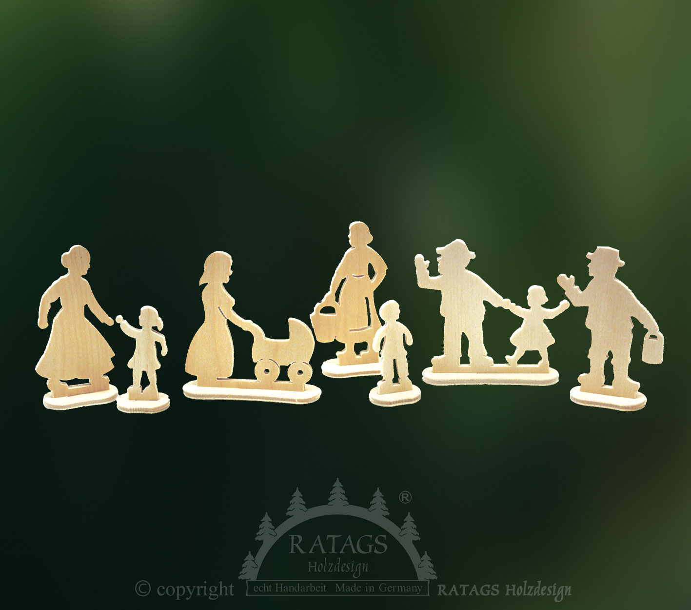 Steckfiguren zum Basteln, Figurenset Steckfiguren zum Basteln, Figurenset