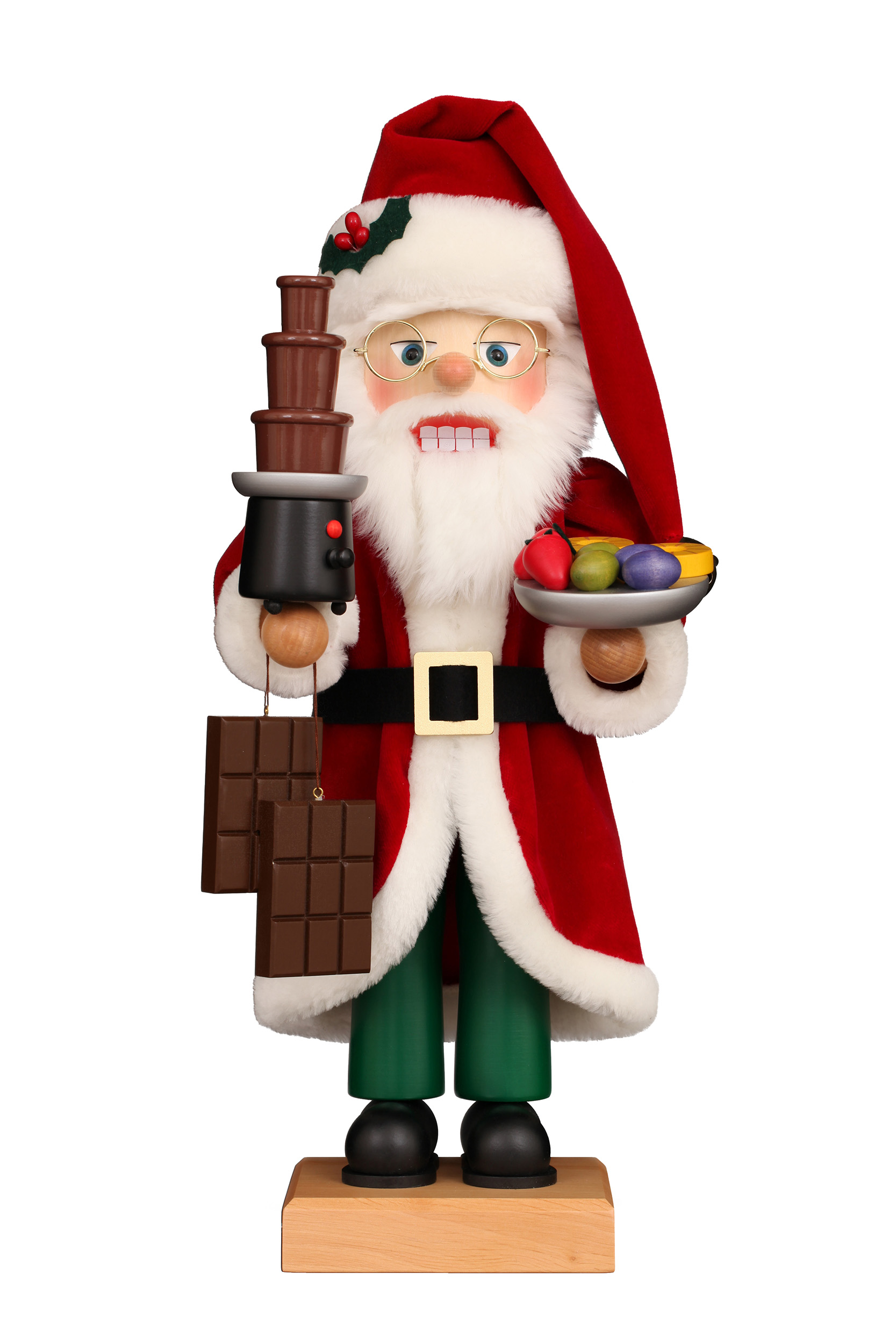 NK Weihnachtsmann Schokobrunnen 48,5 cm