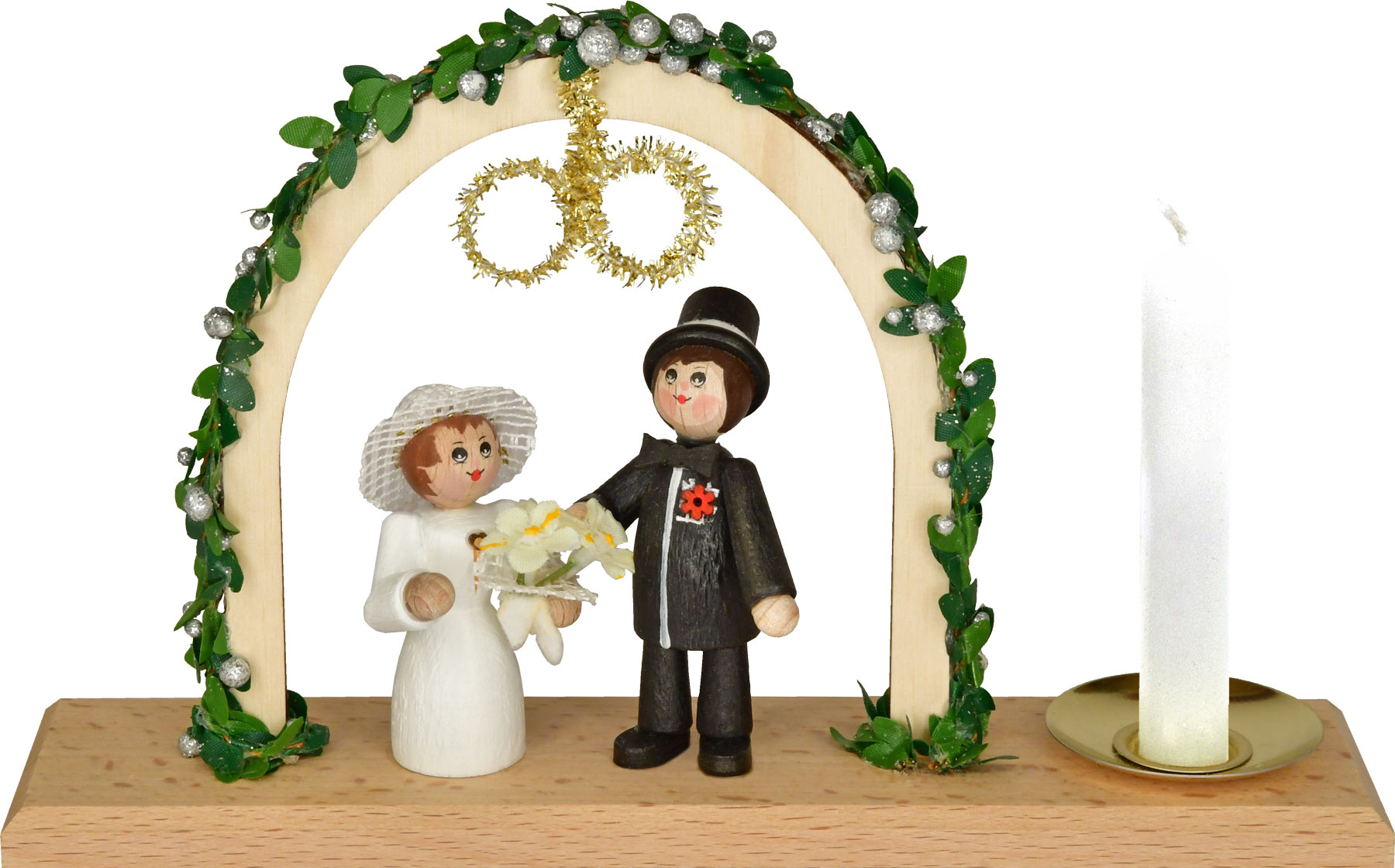 Lichterteller, Hochzeitspaar Lichterteller, Hochzeitspaar