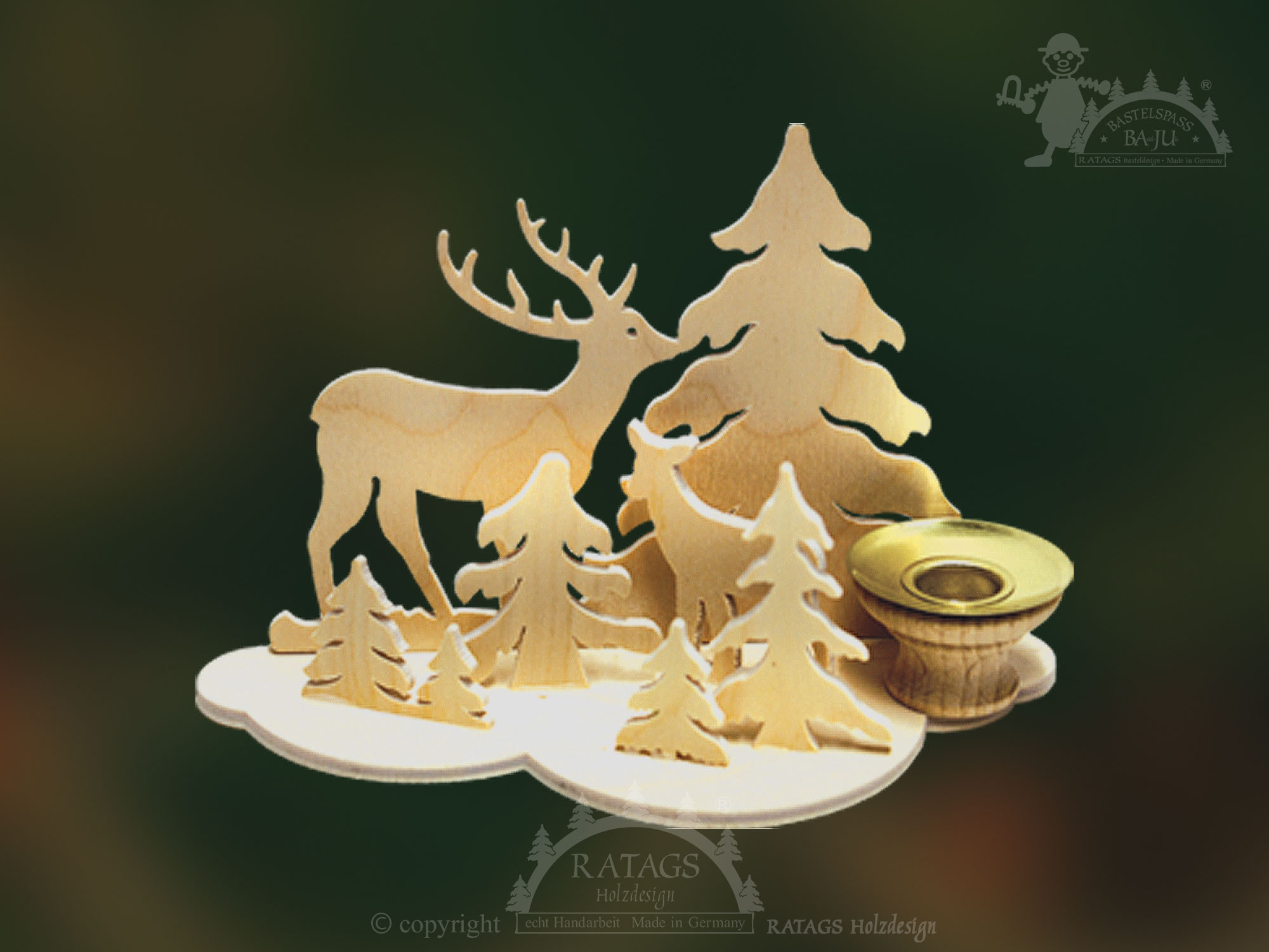 Tischschmuck zum Basteln, Wolke Hirsch Tischschmuck zum Basteln, Wolke Hirsch