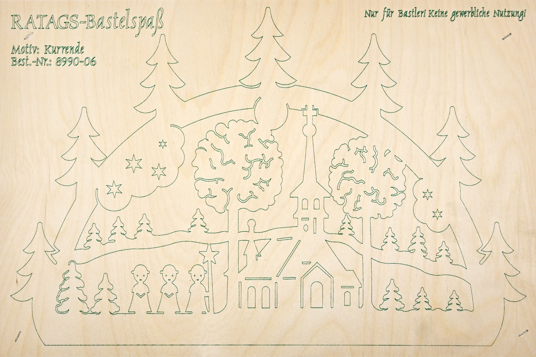 2 Motivsperrholzplatten, Selbstaussägen Schwibbogen, klein, Kurrende 2 Motivsperrholzplatten, Selbstaussägen Schwibbogen, klein, Kurrende