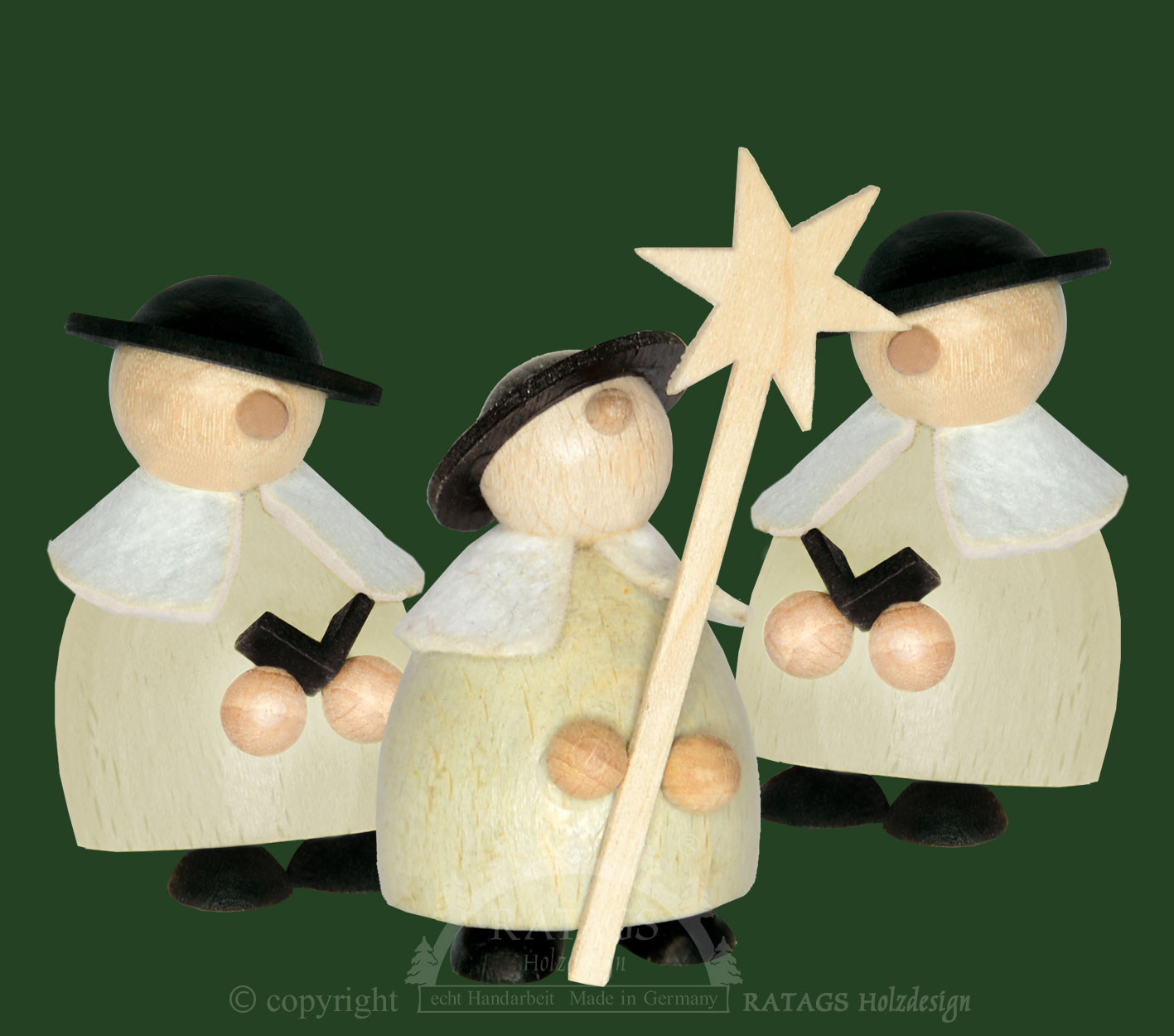 Figur Molli, Junge Linie 3er Set, Kurrende Figur Molli, Junge Linie 3er Set, Kurrende