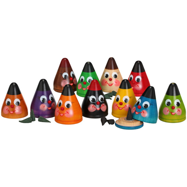 Räucherkegel dunkelbraun