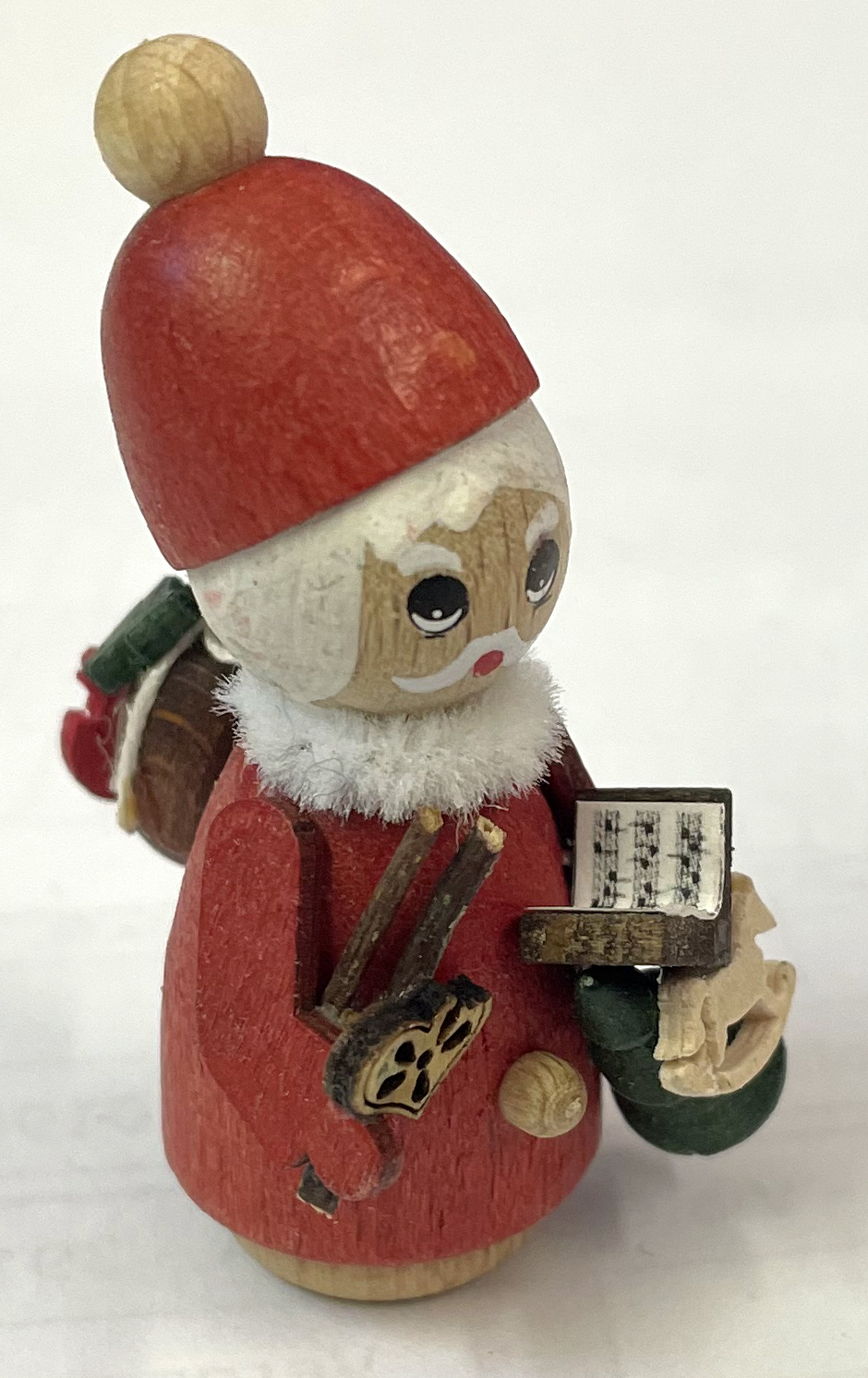 Figur, Weihnachtsmann, Geschenke, rot Figur, Weihnachtsmann, Geschenke, rot