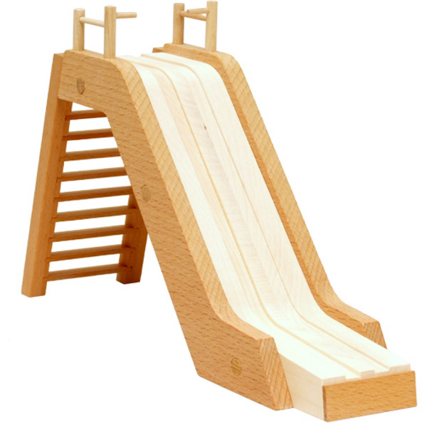 Sprungschanze ohne Figuren 7x16,5x29 cm