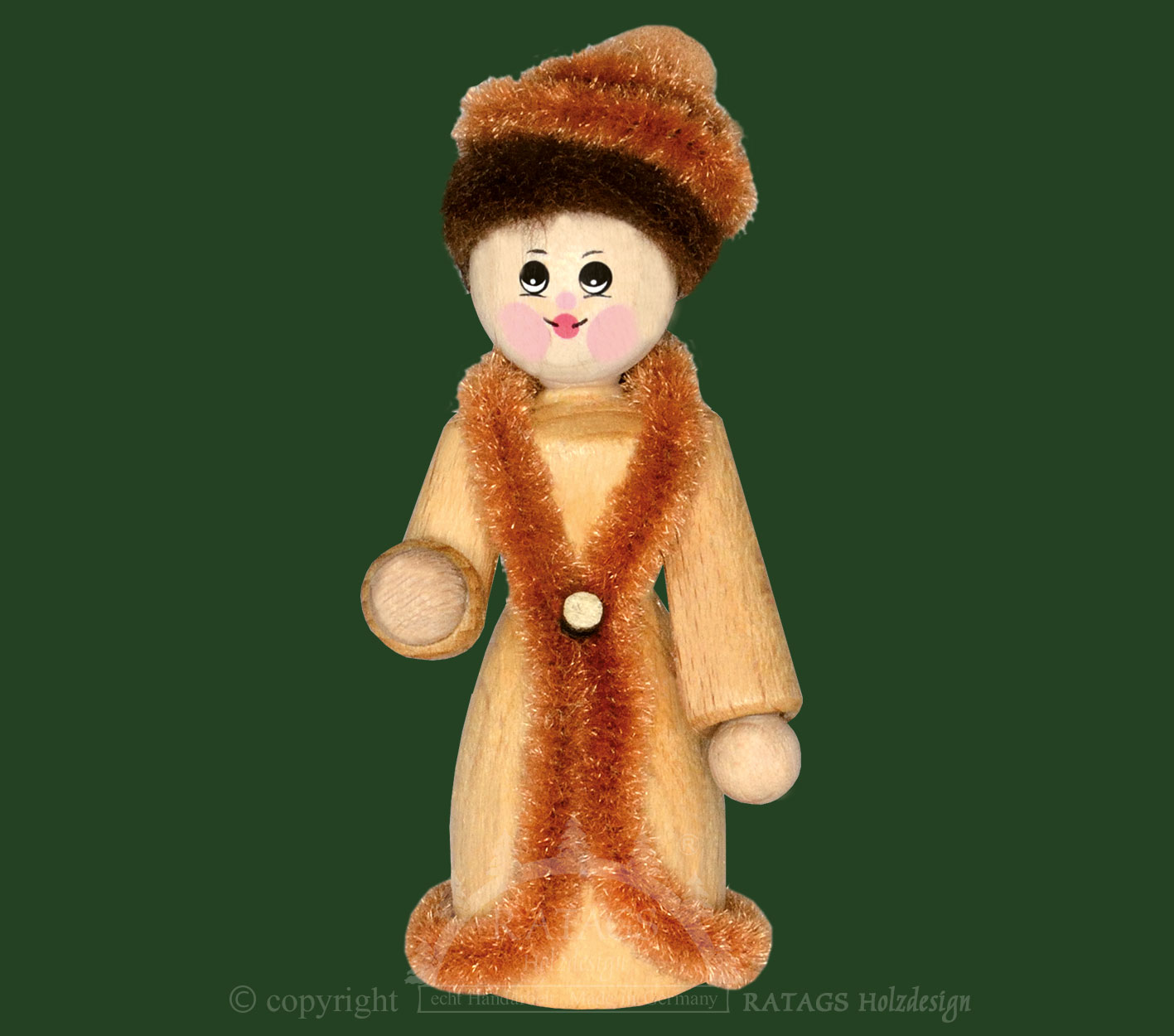 Sammler-Püppchen, Frau im Winter Sammler-Püppchen, Frau im Winter