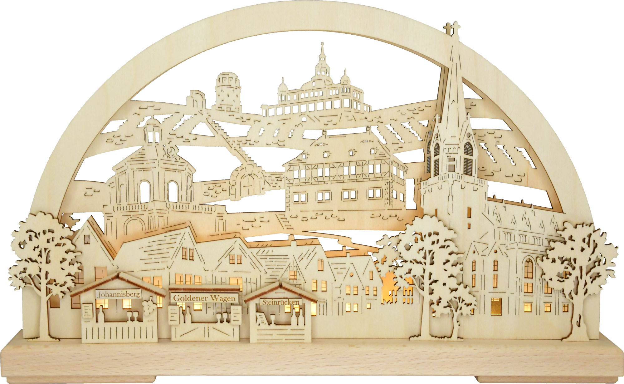 Schwibbogen kl., Radebeul LED-Stripe Schwibbogen kl., Radebeul LED-Stripe