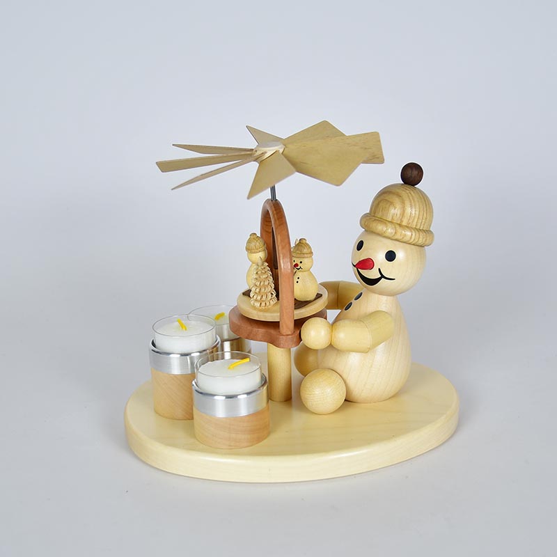 Pyramide "Junior mit Pyramide" natur, H 20 cm