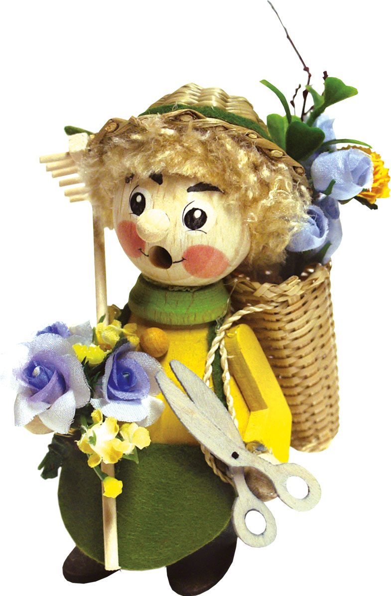 Kurzlatscher, Blumenfrau