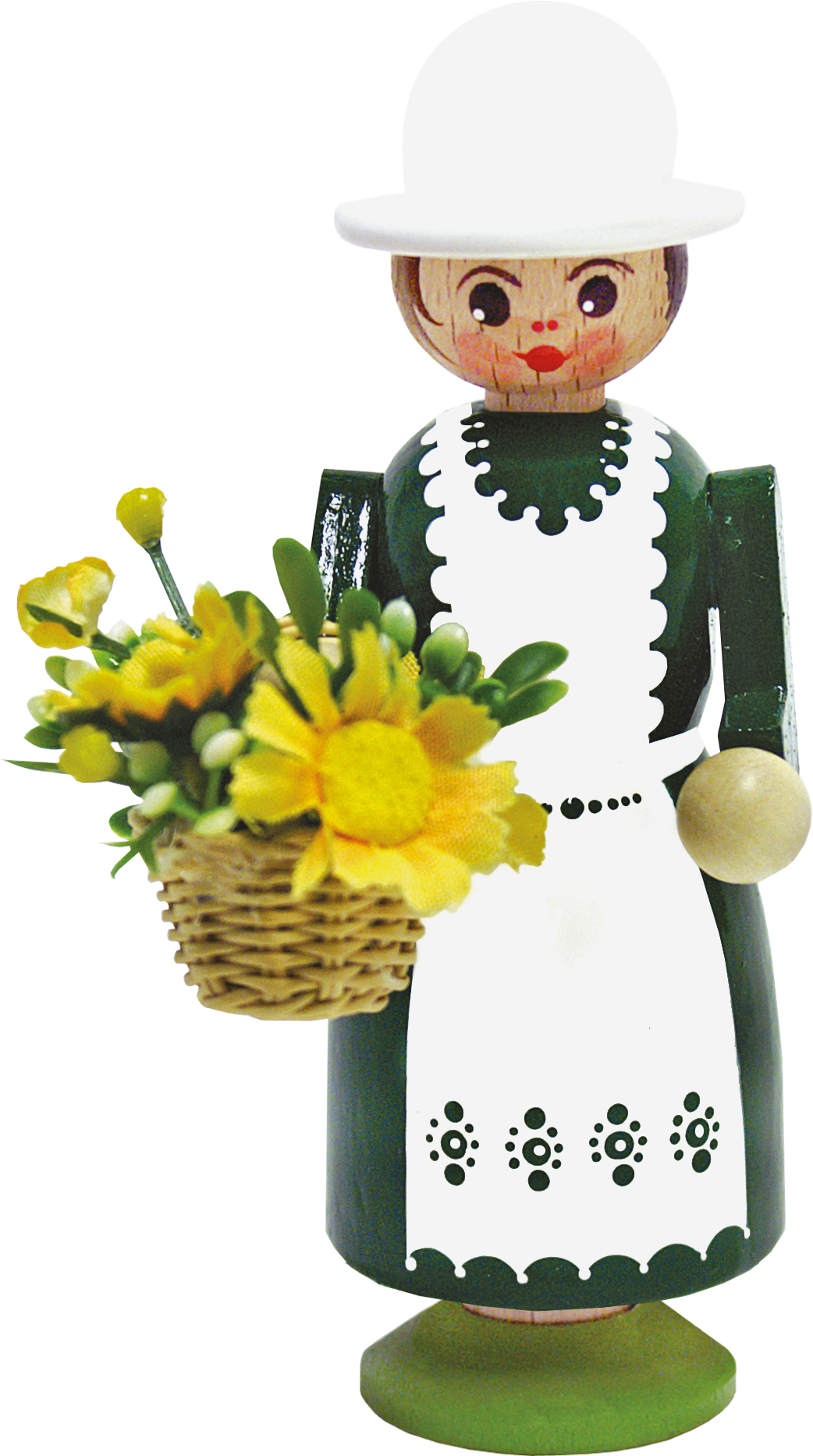 Blumenmädchen handbemalt Blumenmädchen handbemalt