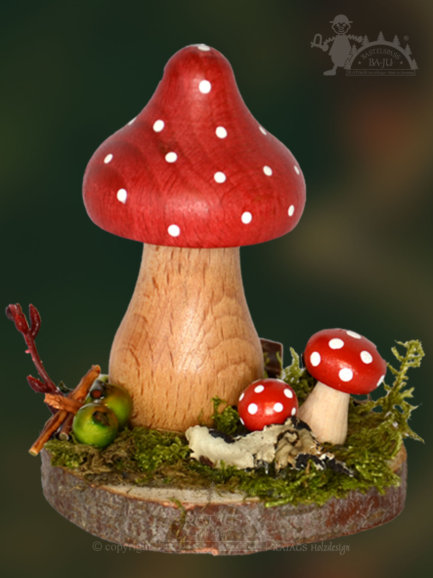 Räucherpilz zum Basteln Räucherpilz zum Basteln